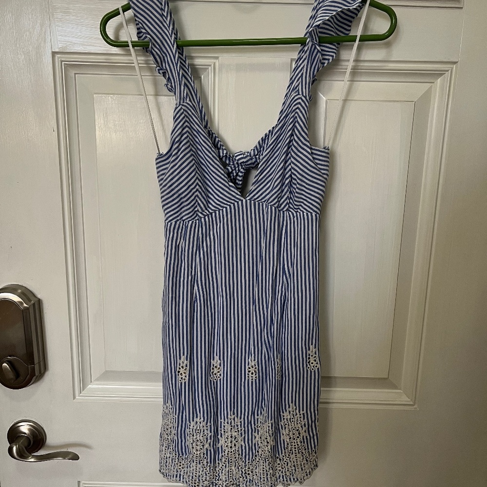 Blue summer dress